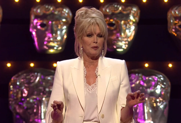 Joanna Lumley hosts the BAFTAs
