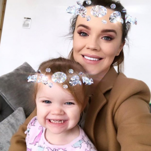 Maria Fowler and daughter Evie