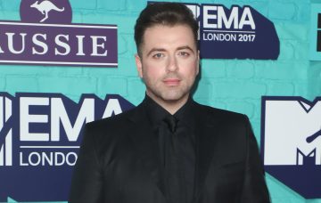 Mark Feehily at The MTV Europe Music Awards (EMA's) 2017 held at Wembley Arena - Arrivals
