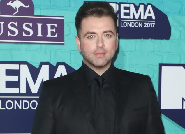 Mark Feehily at The MTV Europe Music Awards (EMA's) 2017 held at Wembley Arena - Arrivals