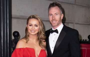 Ola and James Jordan at The Sun Military Awards