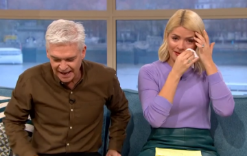 Phillip Schofield and Holly Willoughby on This Morning