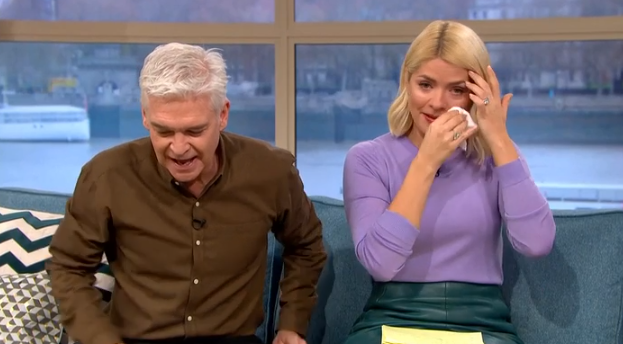 Phillip Schofield and Holly Willoughby on This Morning