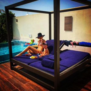 Ronan Keating wife and son Cooper