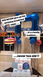 Ruth Langsford's son Jack's 17th birthday