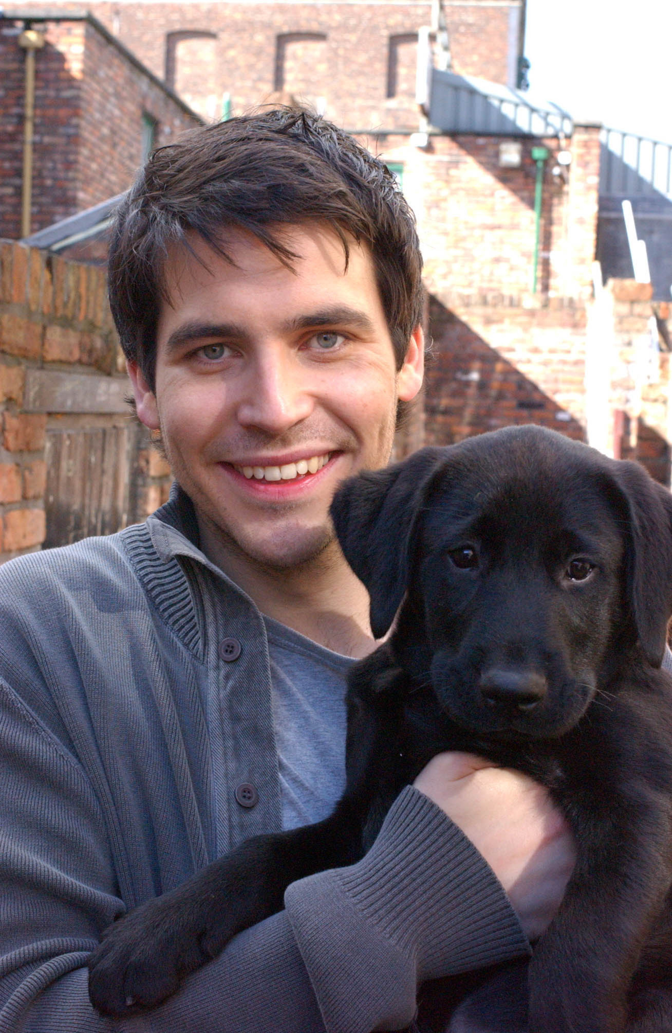 Coronation Street actors Rob James Collier