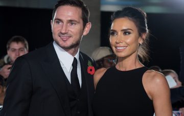 Frank and Christine Lampard at the Pride of Britain Awards 2017