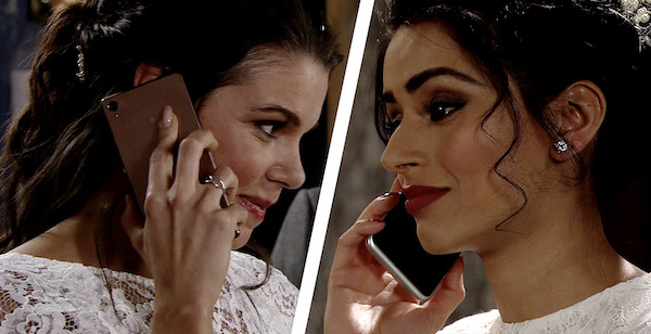 Corrie Kate phones Rana
