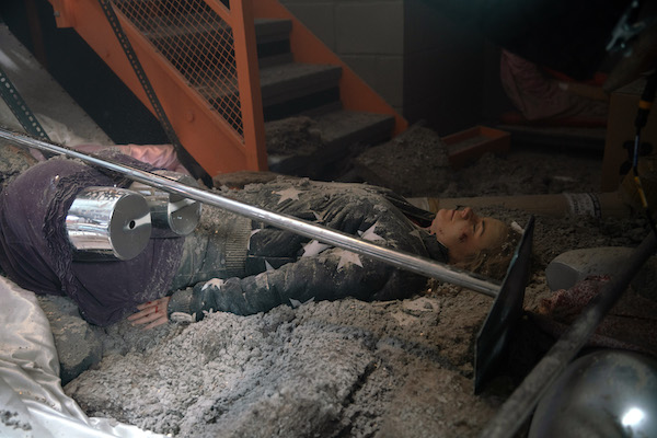 Underworld roof collapse in Coronation Street 