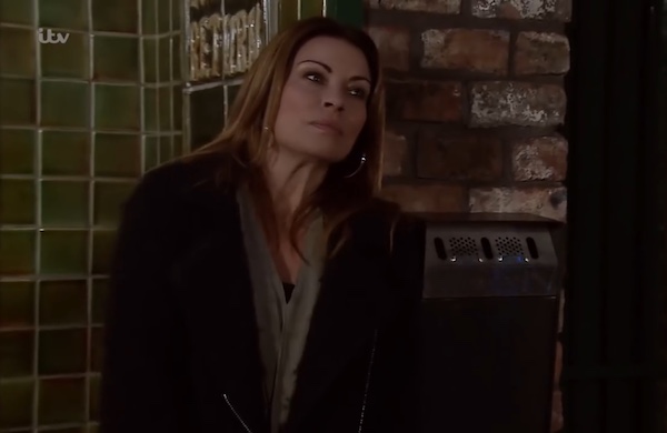 Coronation Street factory roof collapse Carla 