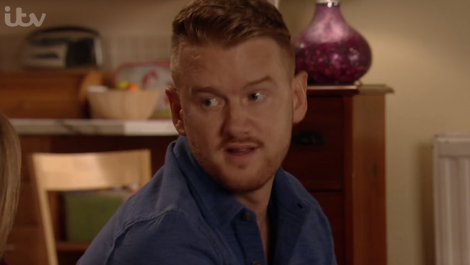 Mikey North as Gary Windass in Coronation Street 