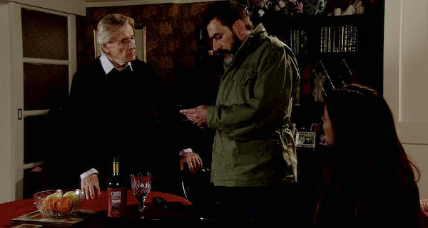 Carla Connor and Peter Barlow in Coronation Street 