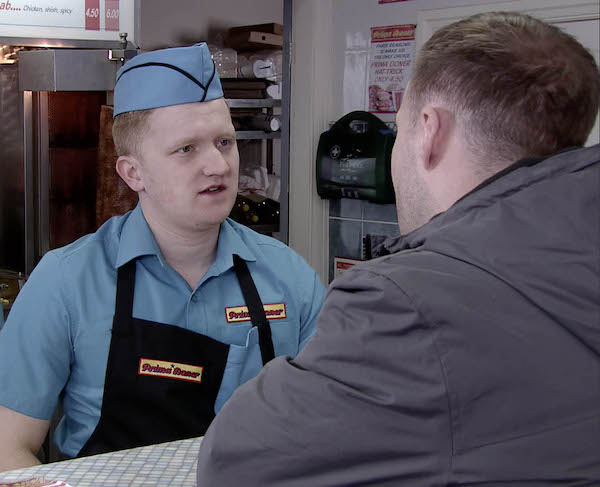 Tyrone and Chesney in Coronation Street 