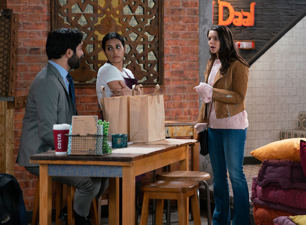 Imran and Kate in Coronation Street 