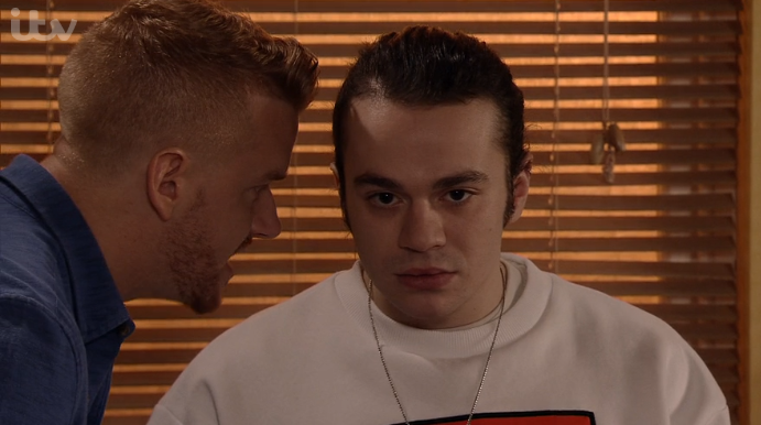 Corrie Gary Seb Credit: ITV