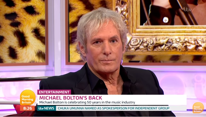 Michael Bolton GMB Credit: ITV