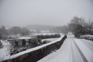 Snowfall in the UK