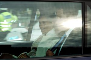 Royals make there way to Buckingham Palace for a reception marking Charles' 50 Years As Prince of Wales.