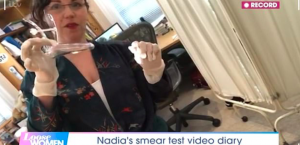 Nadia Sawalha Loose Women smear