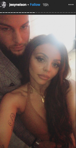 Chris Hughes, Jesy Nelson (Credit: Instagram @jesynelson)