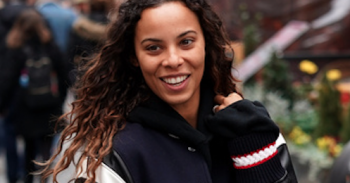 Rochelle Humes seen leaving the Global Radio Studios, Leicester Square. Pictured: Rochelle Humes Ref: SPL5064911 160219 NON-EXCLUSIVE Picture by: SplashNews.com Splash News and Pictures Los Angeles: 310-821-2666 New York: 212-619-2666 London: 0207 644 7656 Milan: 02 4399 8577 photodesk@splashnews.com World Rights