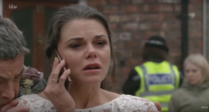 Kate Connor (Credit: Corrie YouTube)