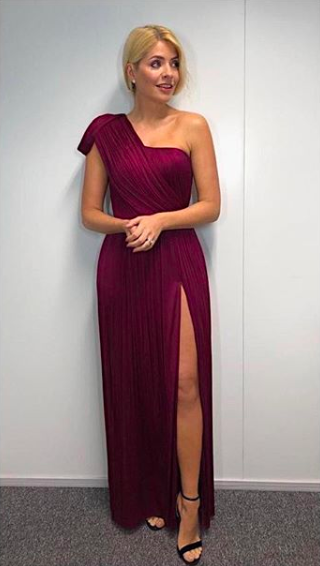 Holly said her stylist Angie told her she needed to get her legs out more 
