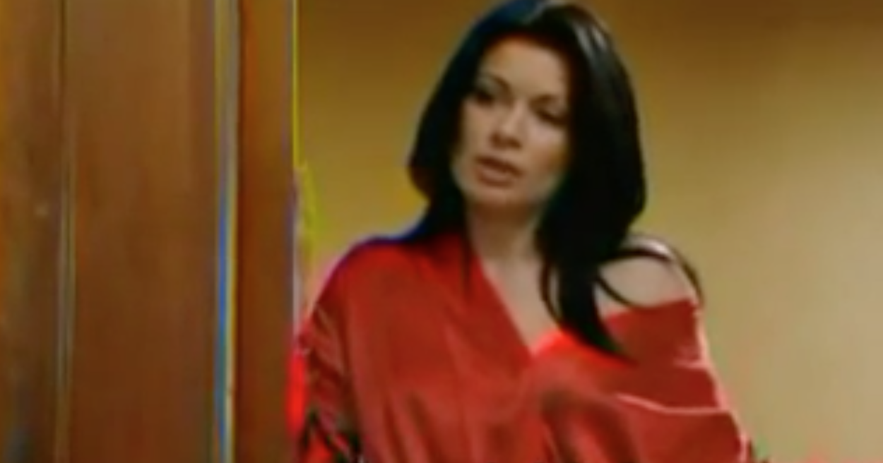 Alison King as Coronation Street's Mrs Fanshaw - 2004 