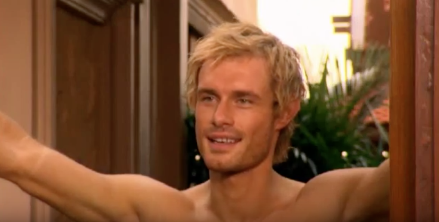 Ben Price in Footballers' Wives YouTube 