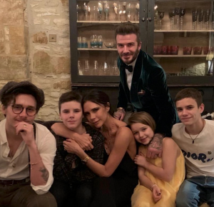 Victoria, David, Brooklyn, Cruz, Romeo and Harper