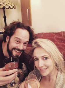 Ali Bastian and husband David