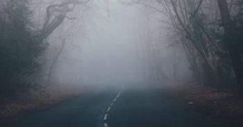 Foggy road (Credit: Unsplash)