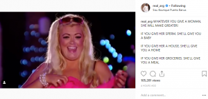 Arg's tribute to GC on IWD
