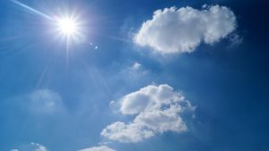 Sunny weather