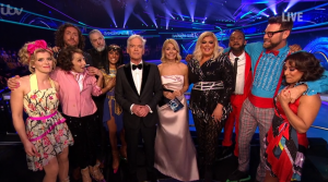 DOI contestants with Holly and Phil