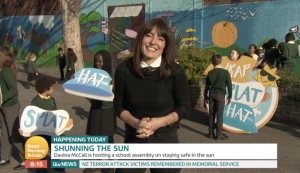 Davina on Good Morning Britain