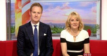 Take That star Howard Donald on breakfast TV