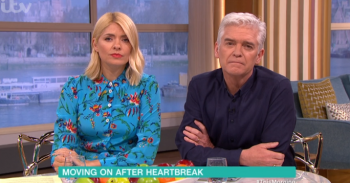 Holly Willoughby and Phillip Schofield on This Morning