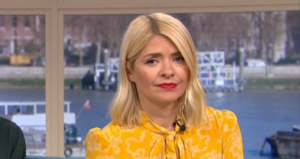 Holly Willoughby on This Morning