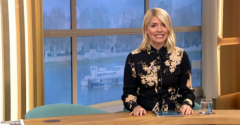 Holly Willoughby on This Morning