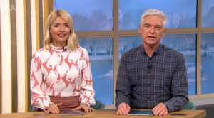Holly Willoughby and Phillip Schofield on This Morning