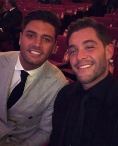Jonny Mitchell and Mike Thalassitis 