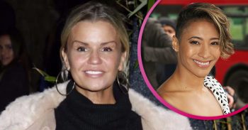 Kerry Katona/Karen Clifton split pic