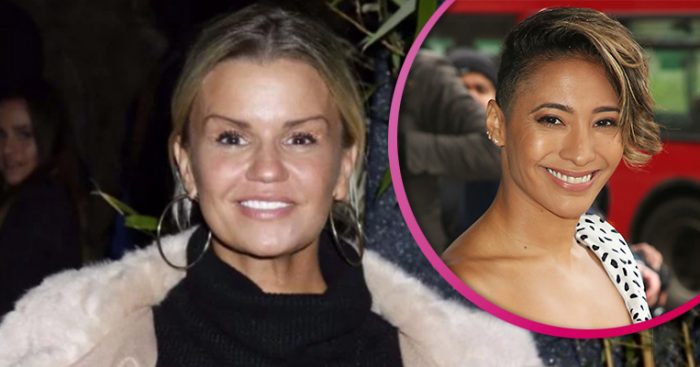 Kerry Katona/Karen Clifton split pic