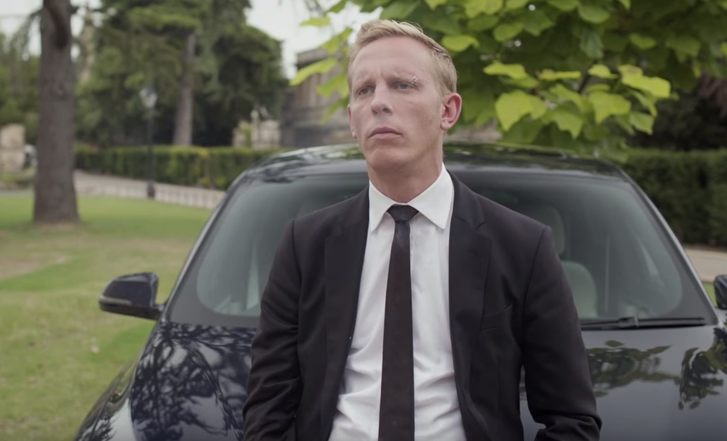 Laurence in a scene from ITV drama Lewis (Credit: ITV)