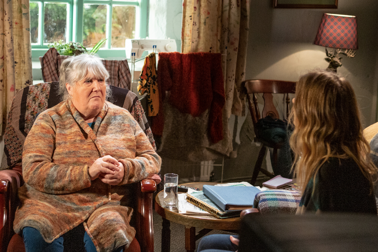 Lisa and Charity in Emmerdale 
