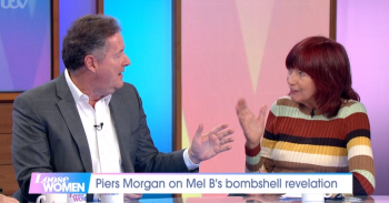 Piers Morgan and Janet SP on Loose Women