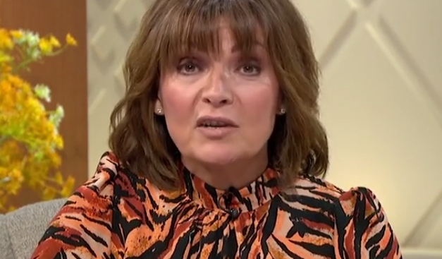 Lorraine Kelly on her talk show