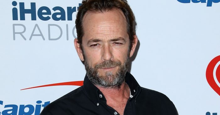 Luke Perry at the iHeartradio Music Festival Las Vegas 2018