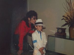 Michael Jackson with Wade Robson
